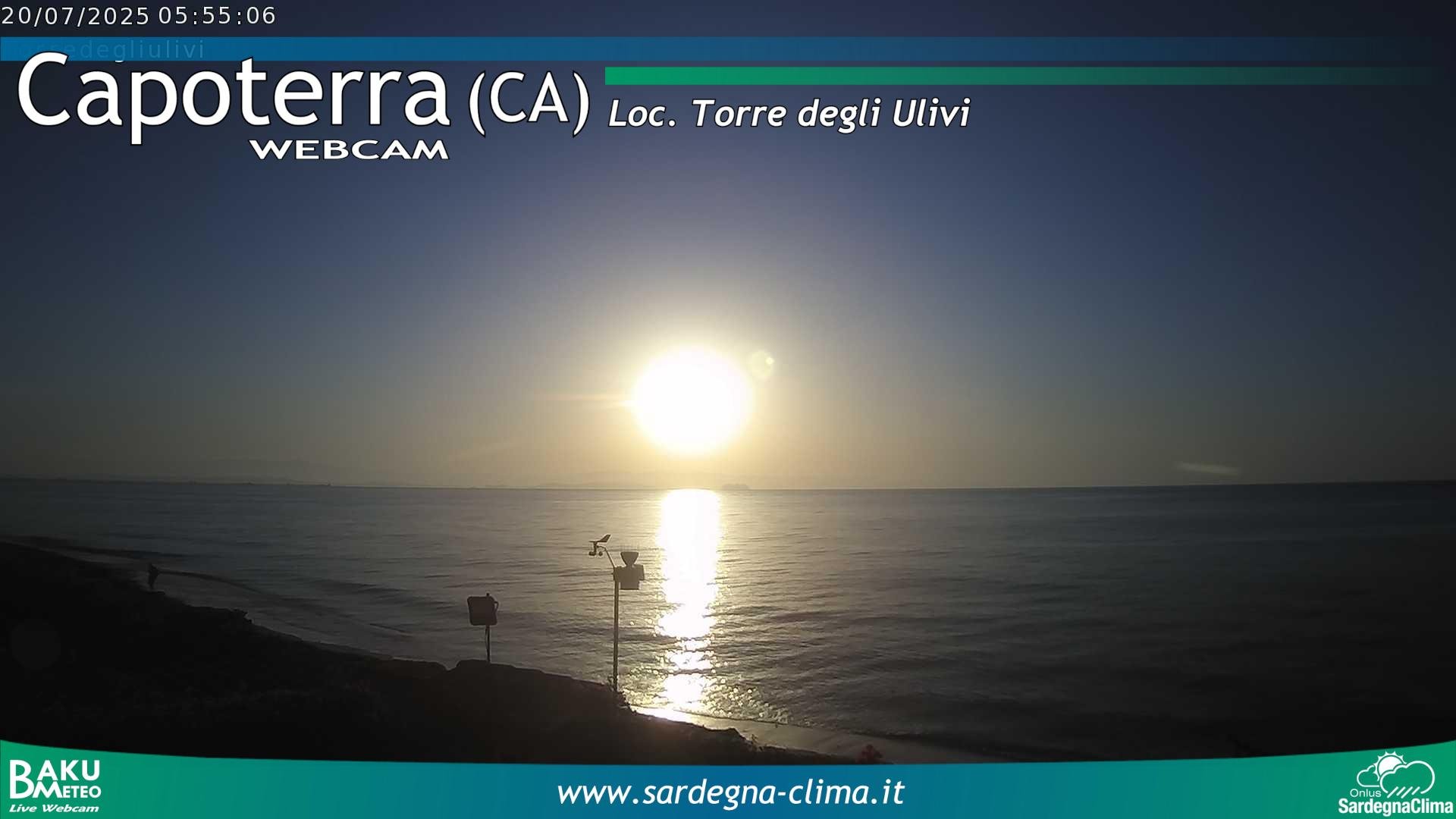 time-lapse frame, Capoeterra Torre degli Ulivi webcam