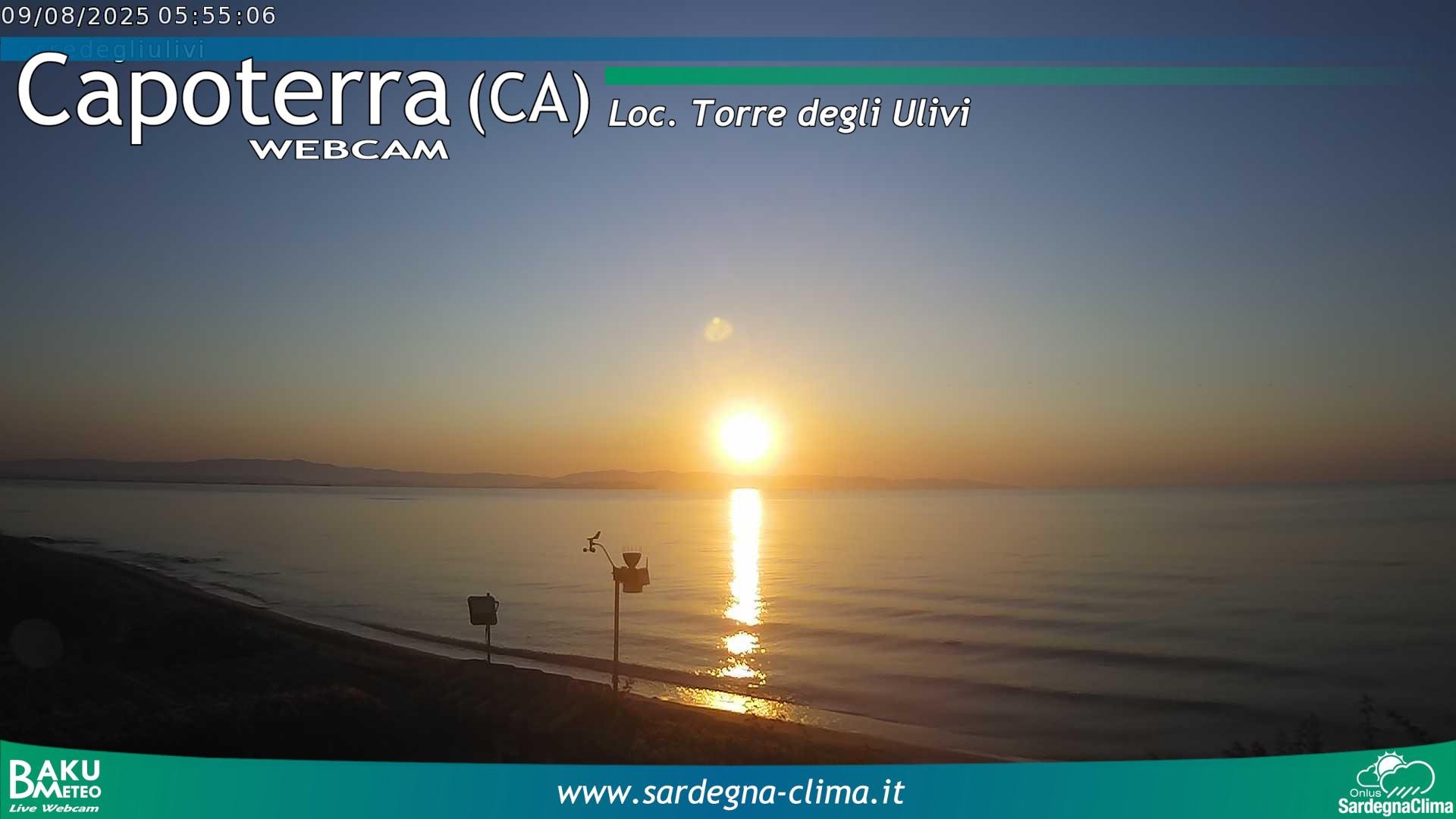 time-lapse frame, Capoeterra Torre degli Ulivi webcam