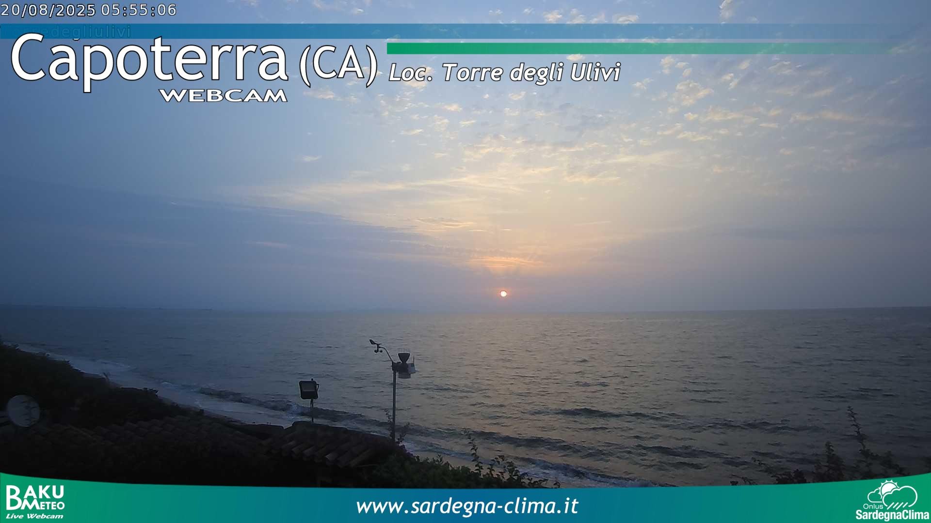 time-lapse frame, Capoeterra Torre degli Ulivi webcam
