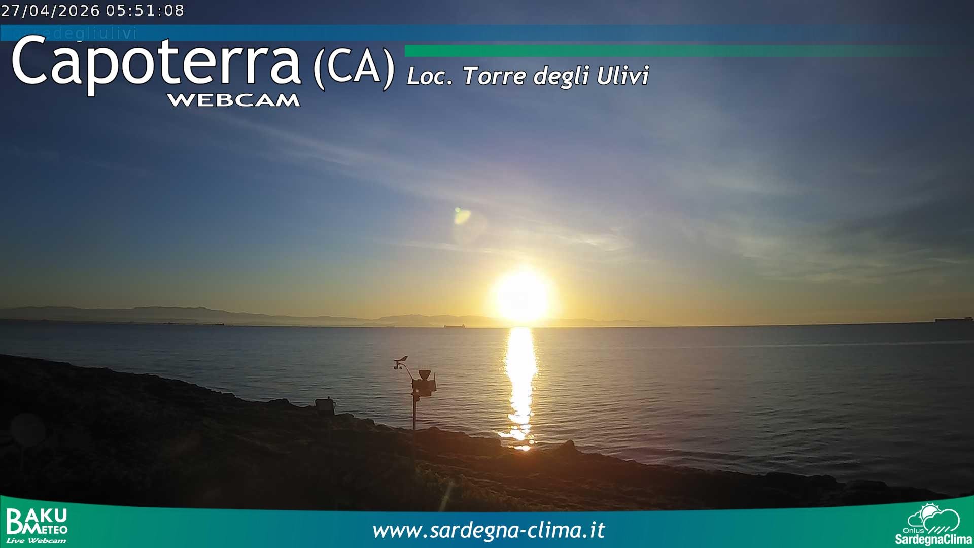 time-lapse frame, Capoeterra Torre degli Ulivi webcam