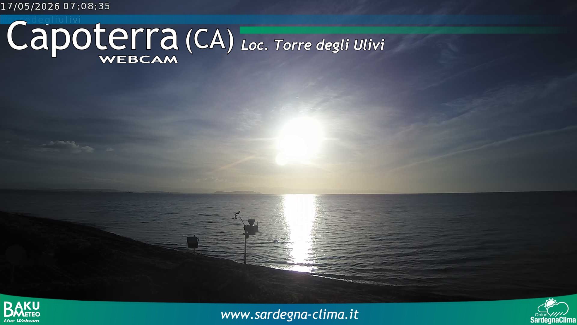 time-lapse frame, Capoeterra Torre degli Ulivi webcam