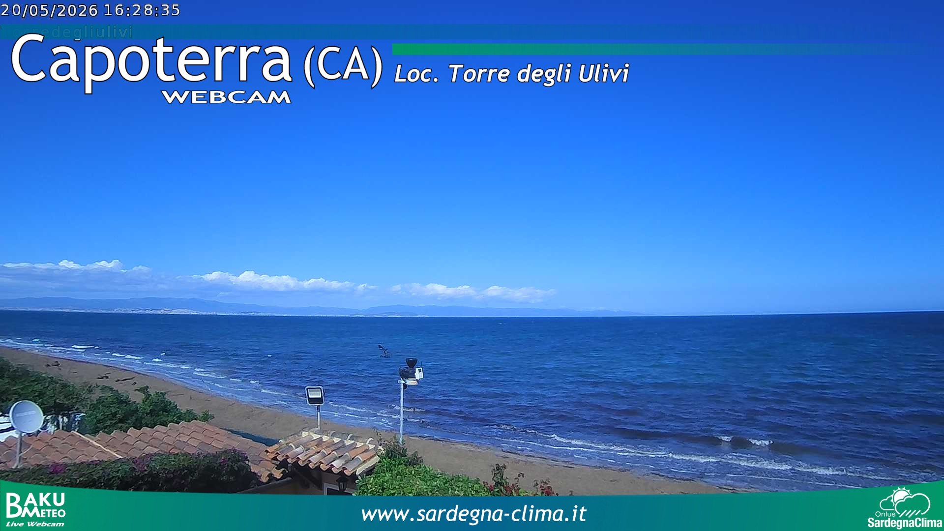 time-lapse frame, Capoeterra Torre degli Ulivi webcam