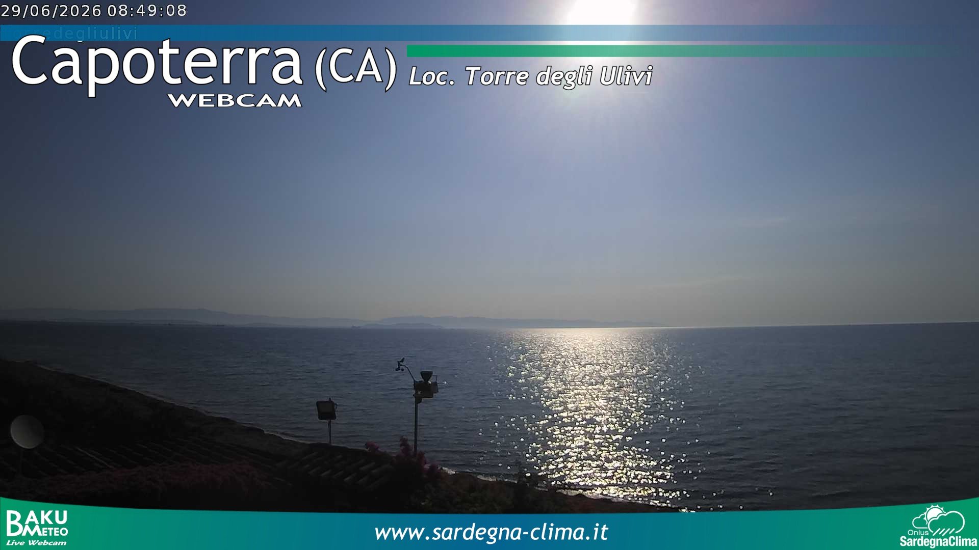 time-lapse frame, Capoeterra Torre degli Ulivi webcam