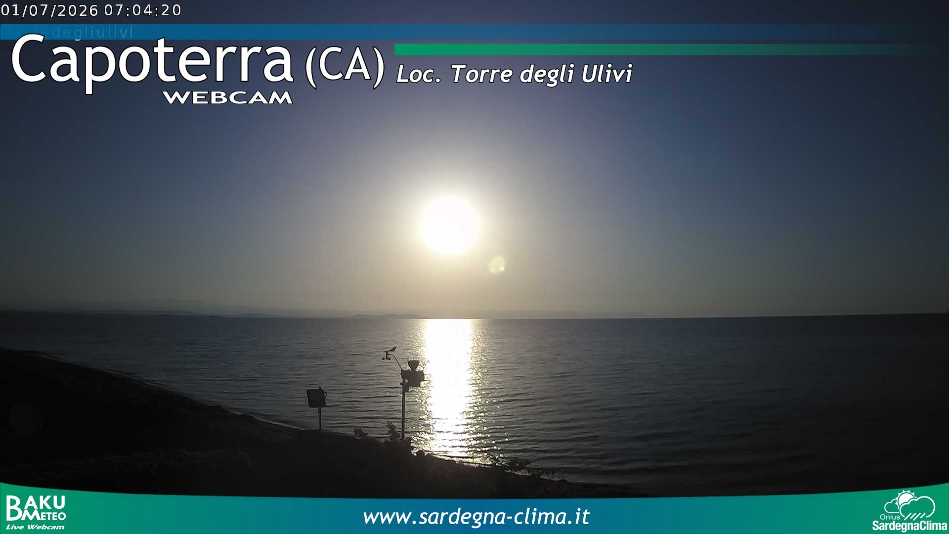 time-lapse frame, Capoeterra Torre degli Ulivi webcam