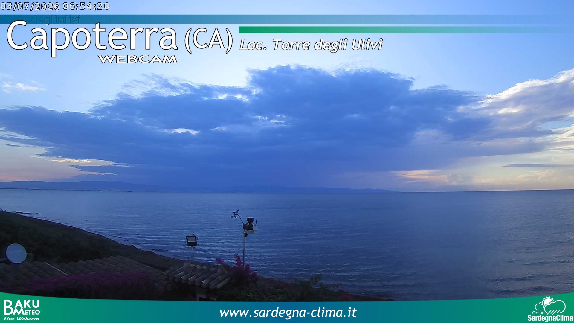 time-lapse frame, Capoeterra Torre degli Ulivi webcam