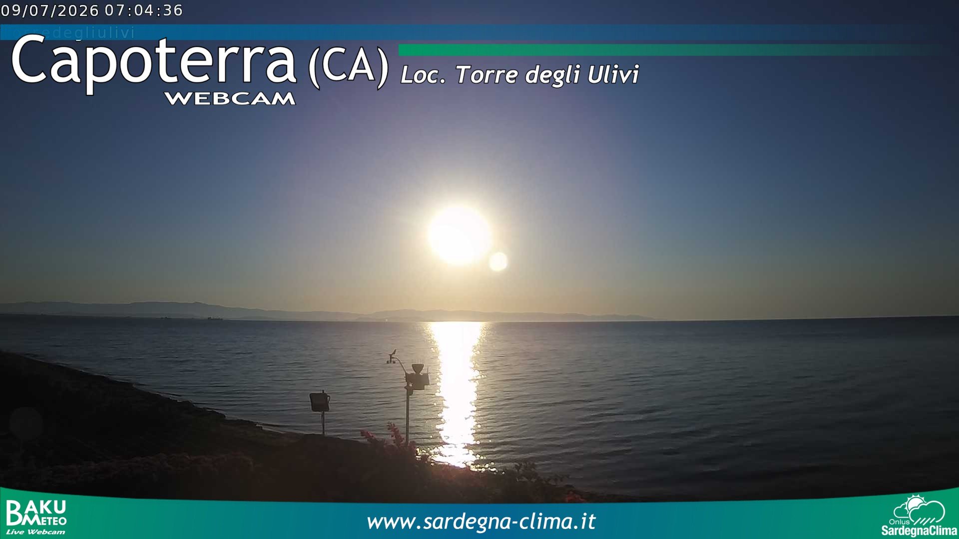 time-lapse frame, Capoeterra Torre degli Ulivi webcam