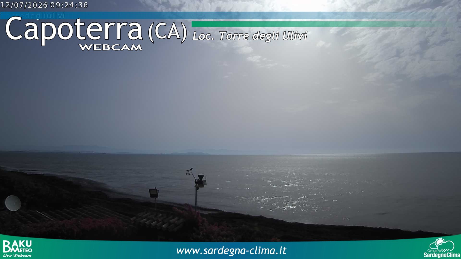 time-lapse frame, Capoeterra Torre degli Ulivi webcam