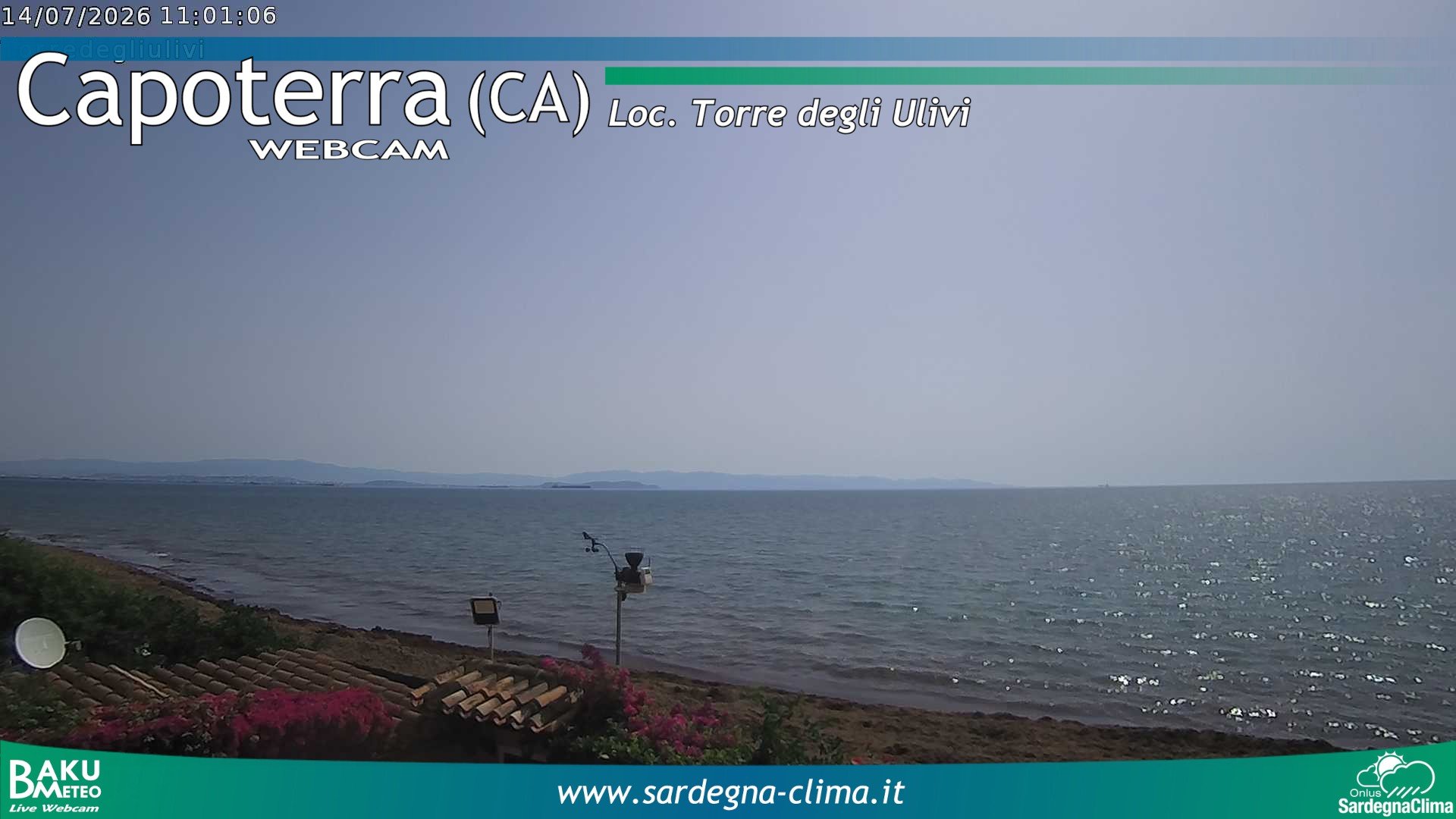 time-lapse frame, Capoeterra Torre degli Ulivi webcam