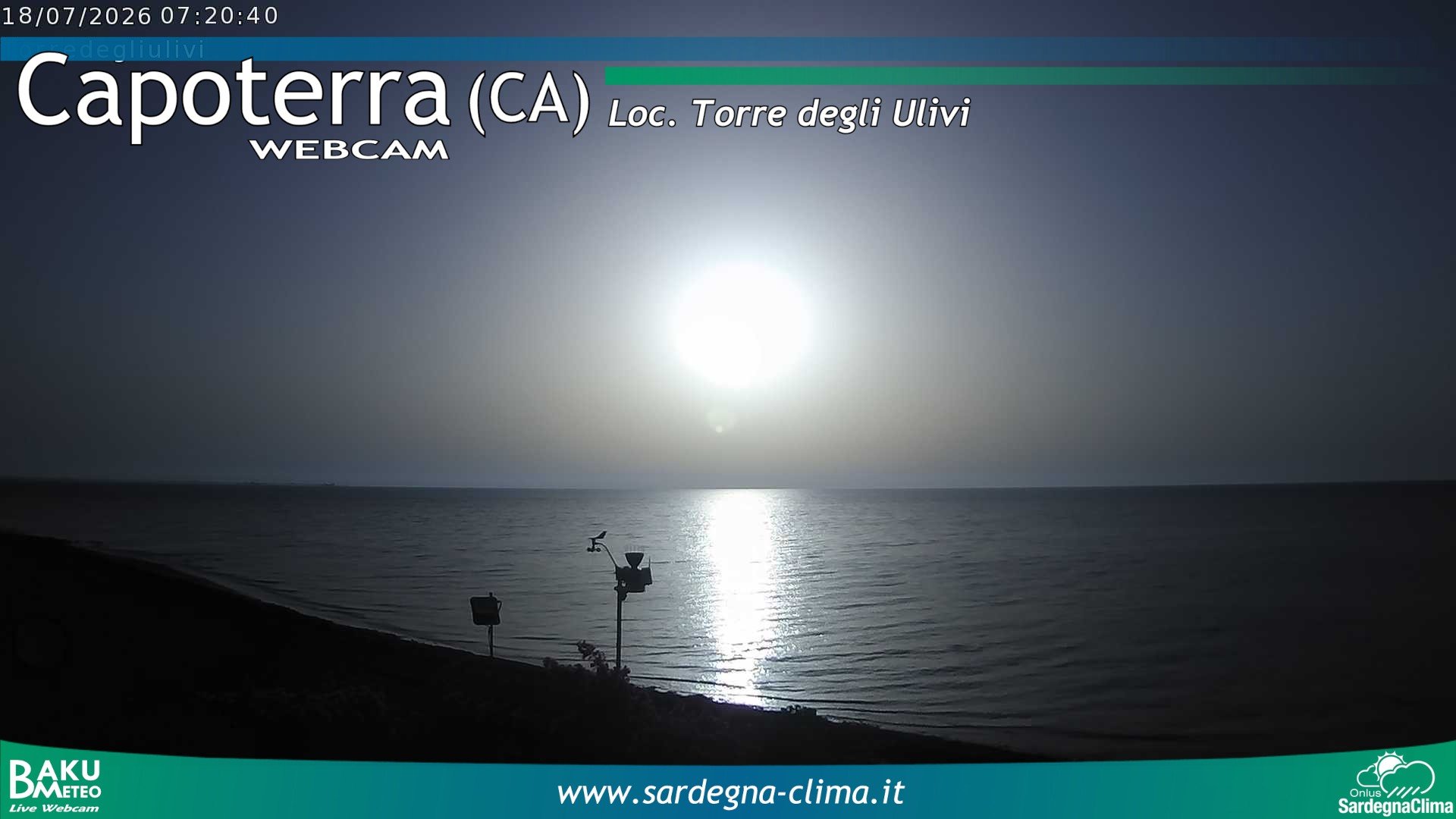 time-lapse frame, Capoeterra Torre degli Ulivi webcam