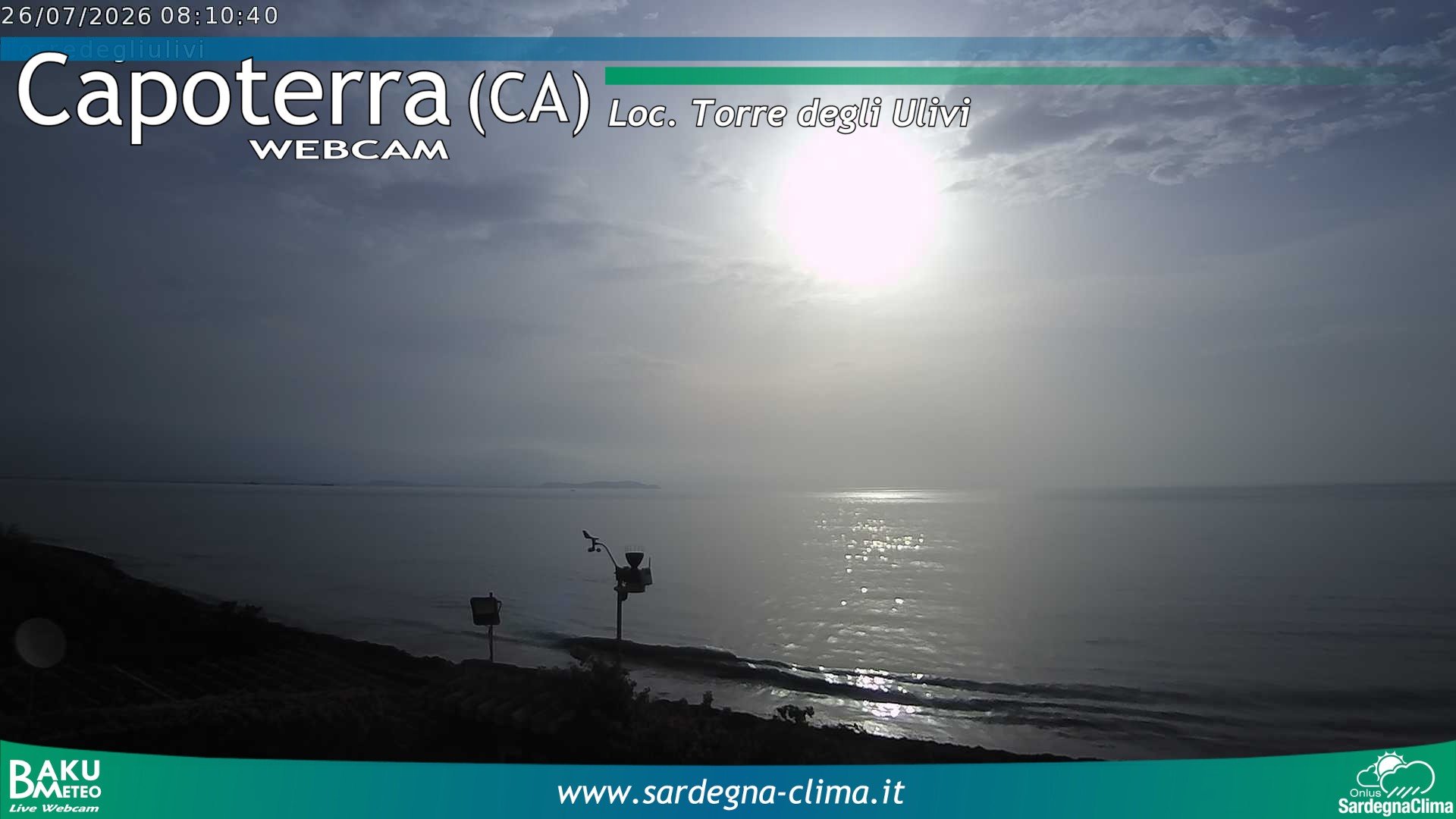 time-lapse frame, Capoeterra Torre degli Ulivi webcam