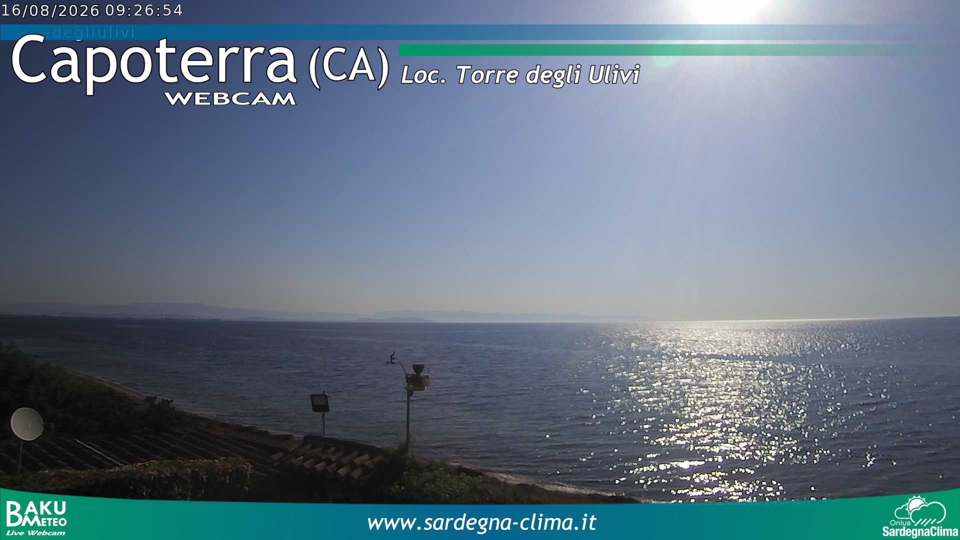 time-lapse frame, Capoeterra Torre degli Ulivi webcam
