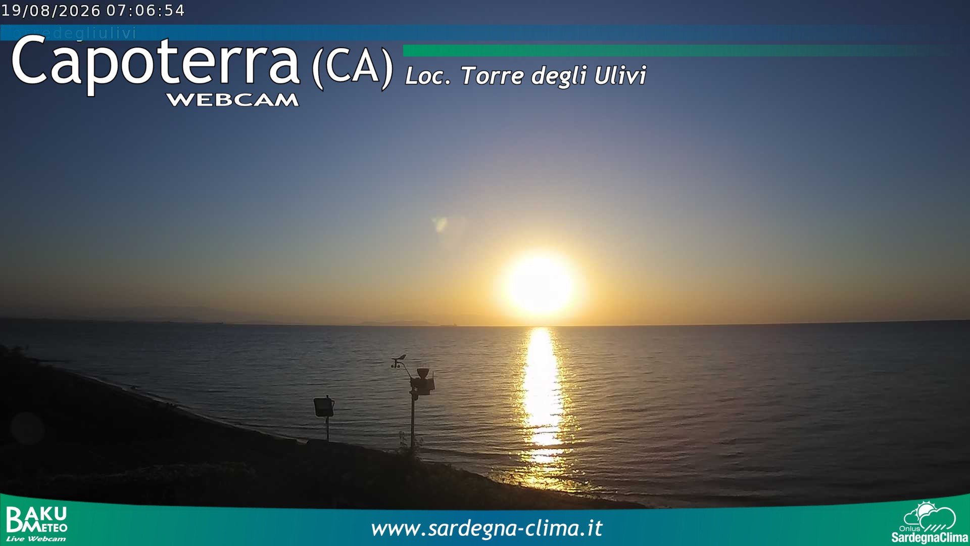 time-lapse frame, Capoeterra Torre degli Ulivi webcam