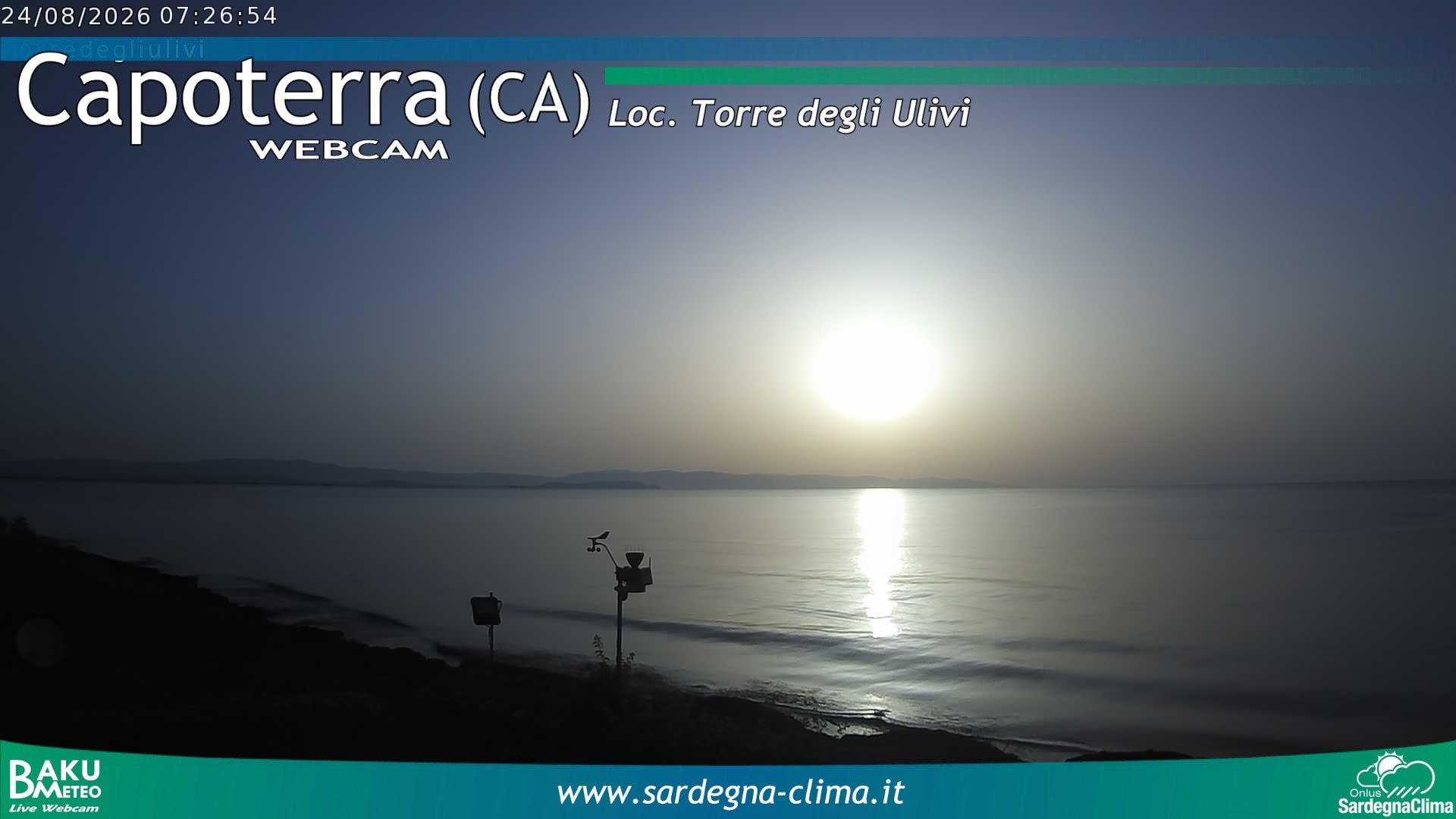 time-lapse frame, Capoeterra Torre degli Ulivi webcam
