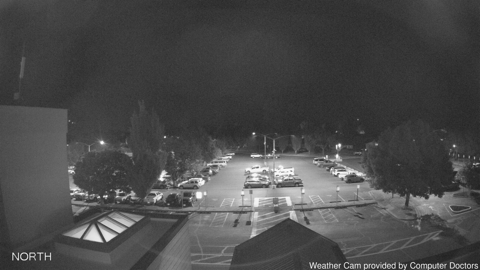 time-lapse frame, North webcam