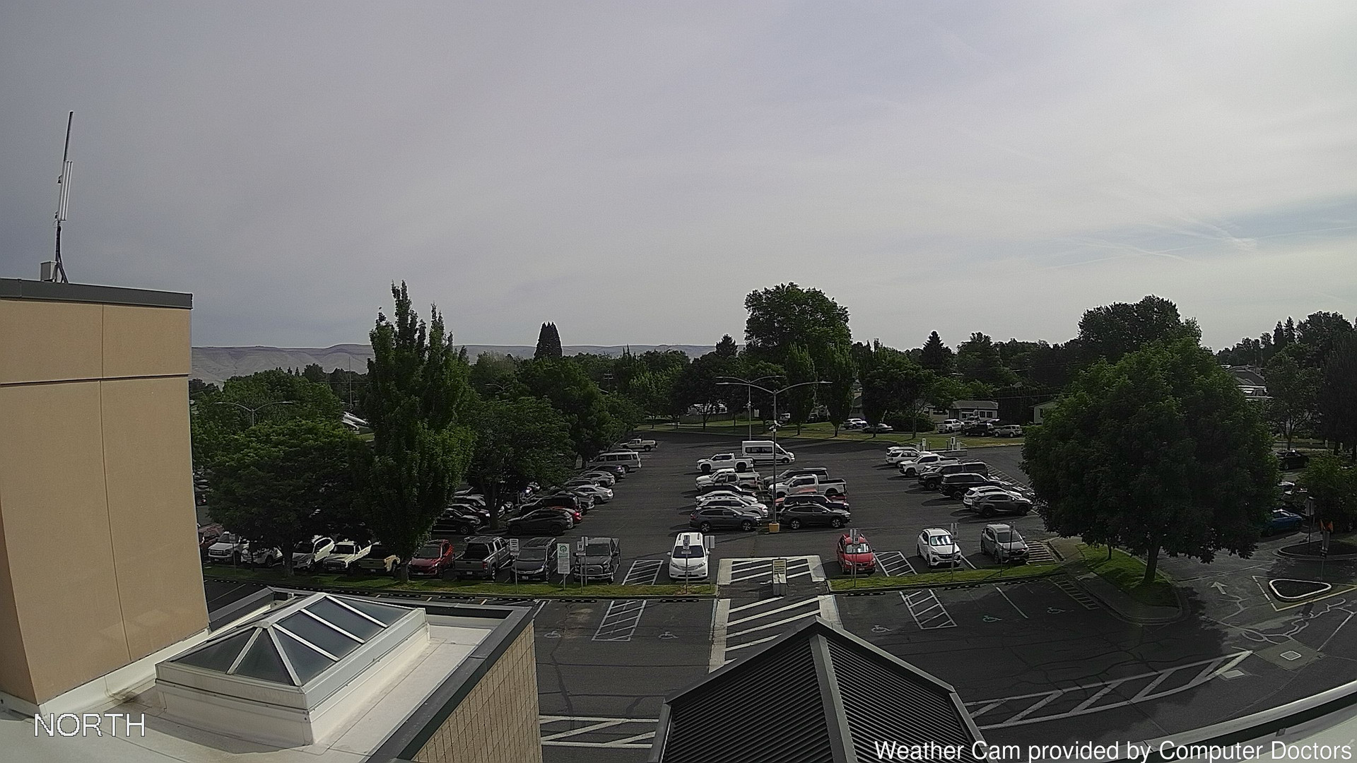 time-lapse frame, North webcam