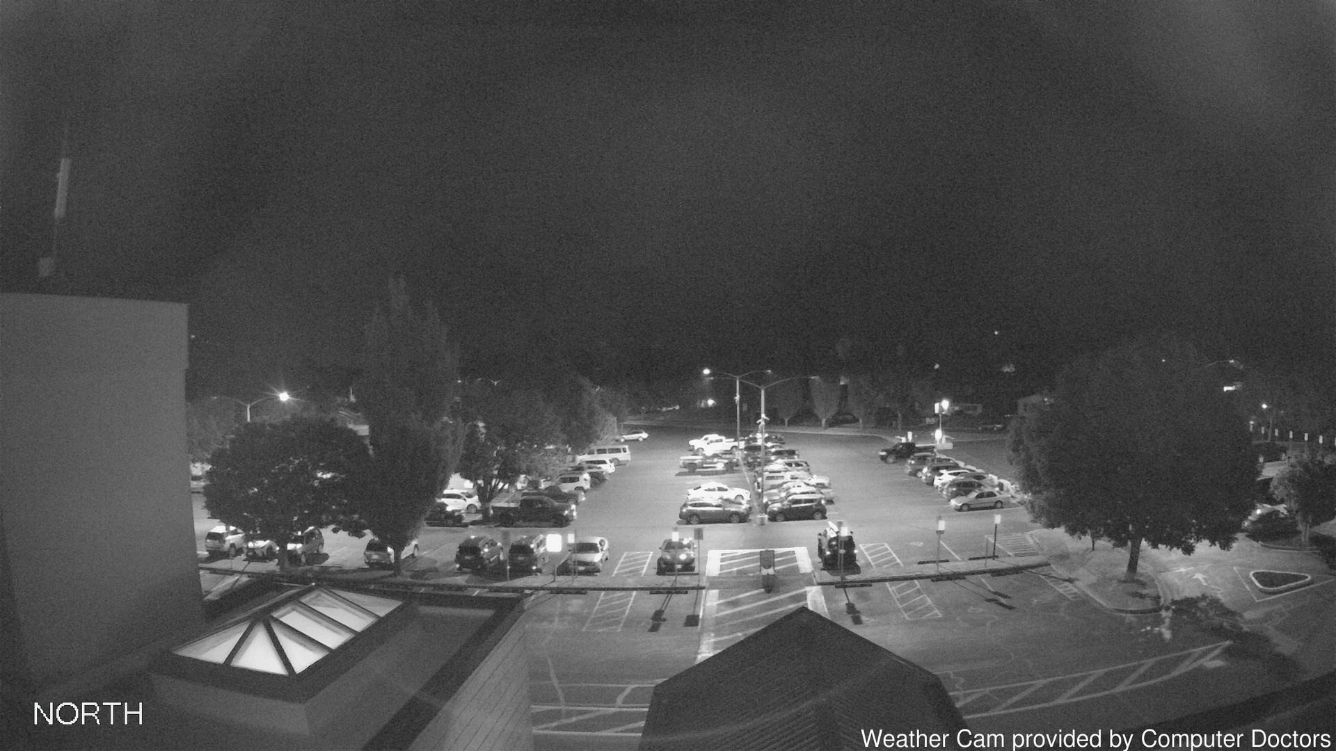 time-lapse frame, North webcam