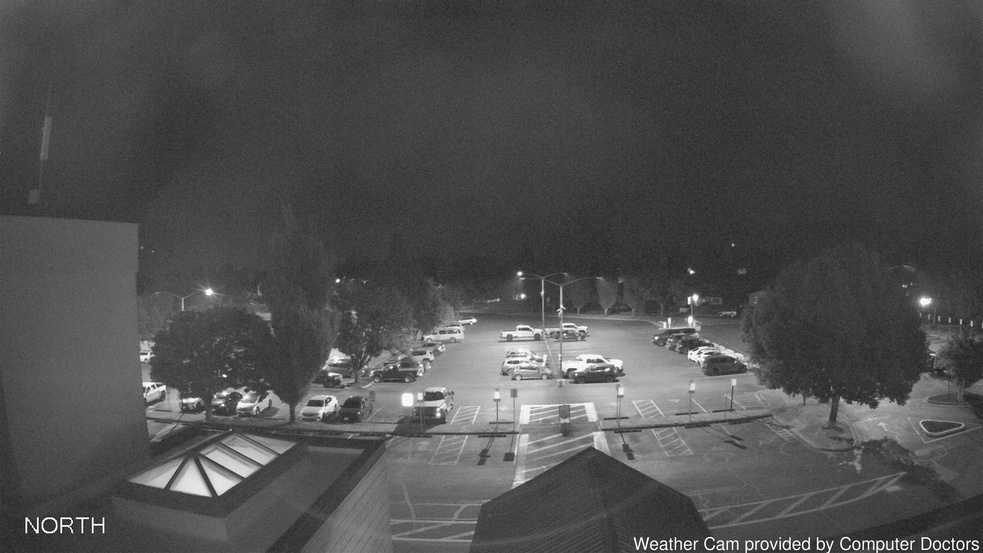 time-lapse frame, North webcam