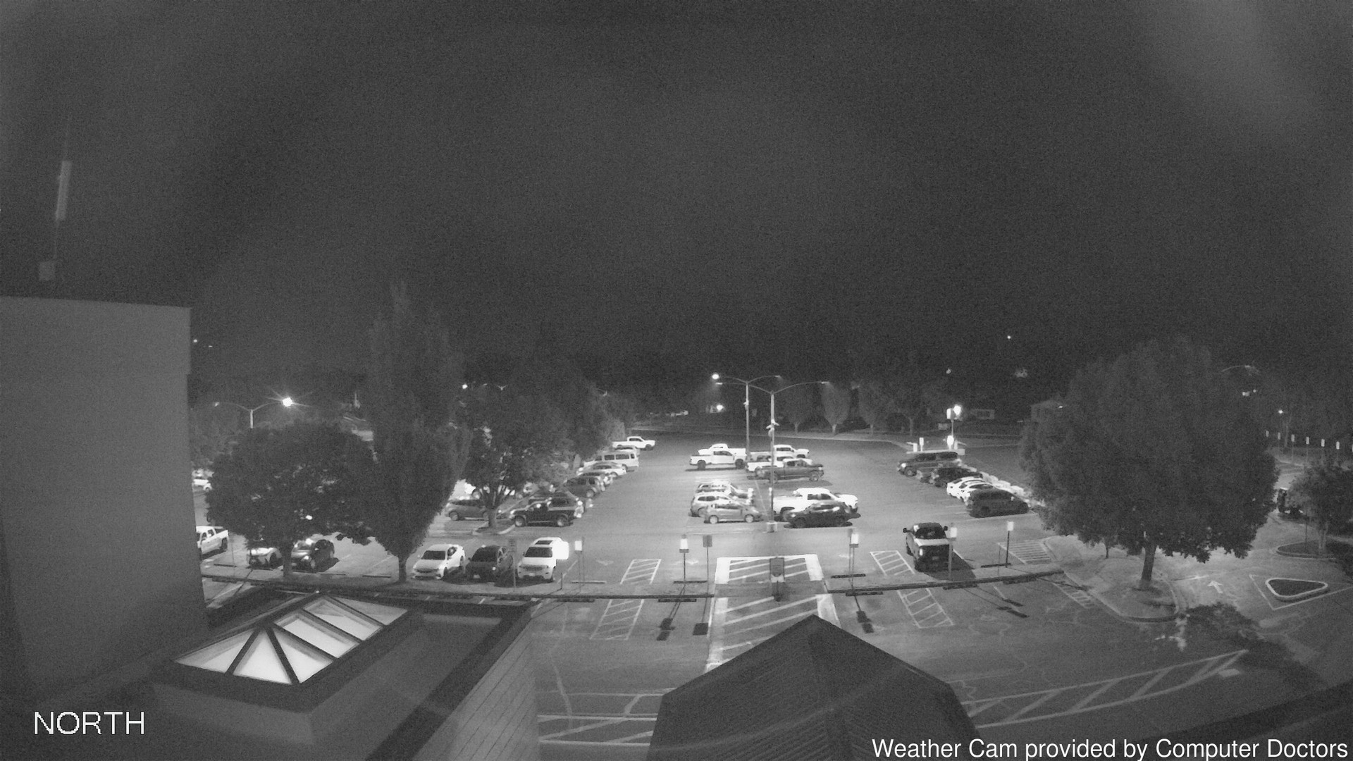 time-lapse frame, North webcam