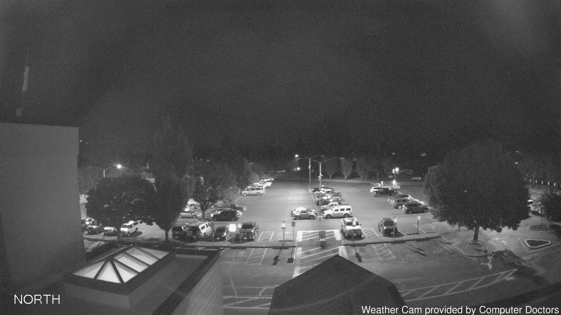 time-lapse frame, North webcam