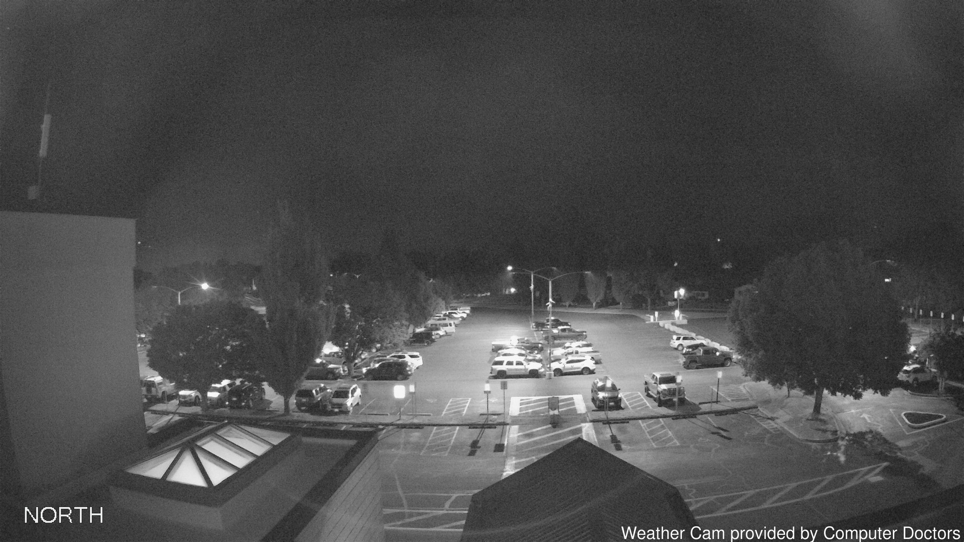 time-lapse frame, North webcam