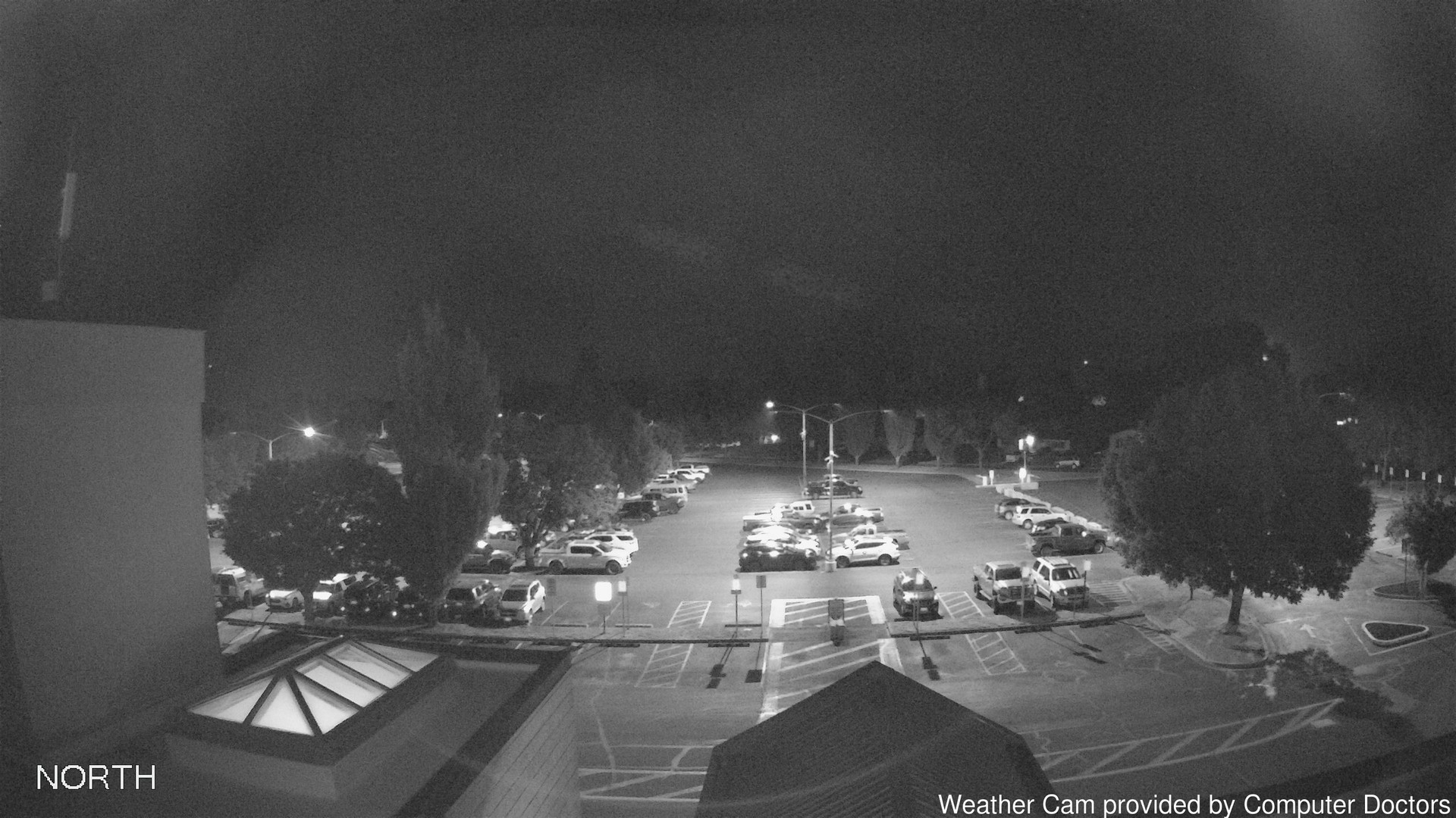 time-lapse frame, North webcam