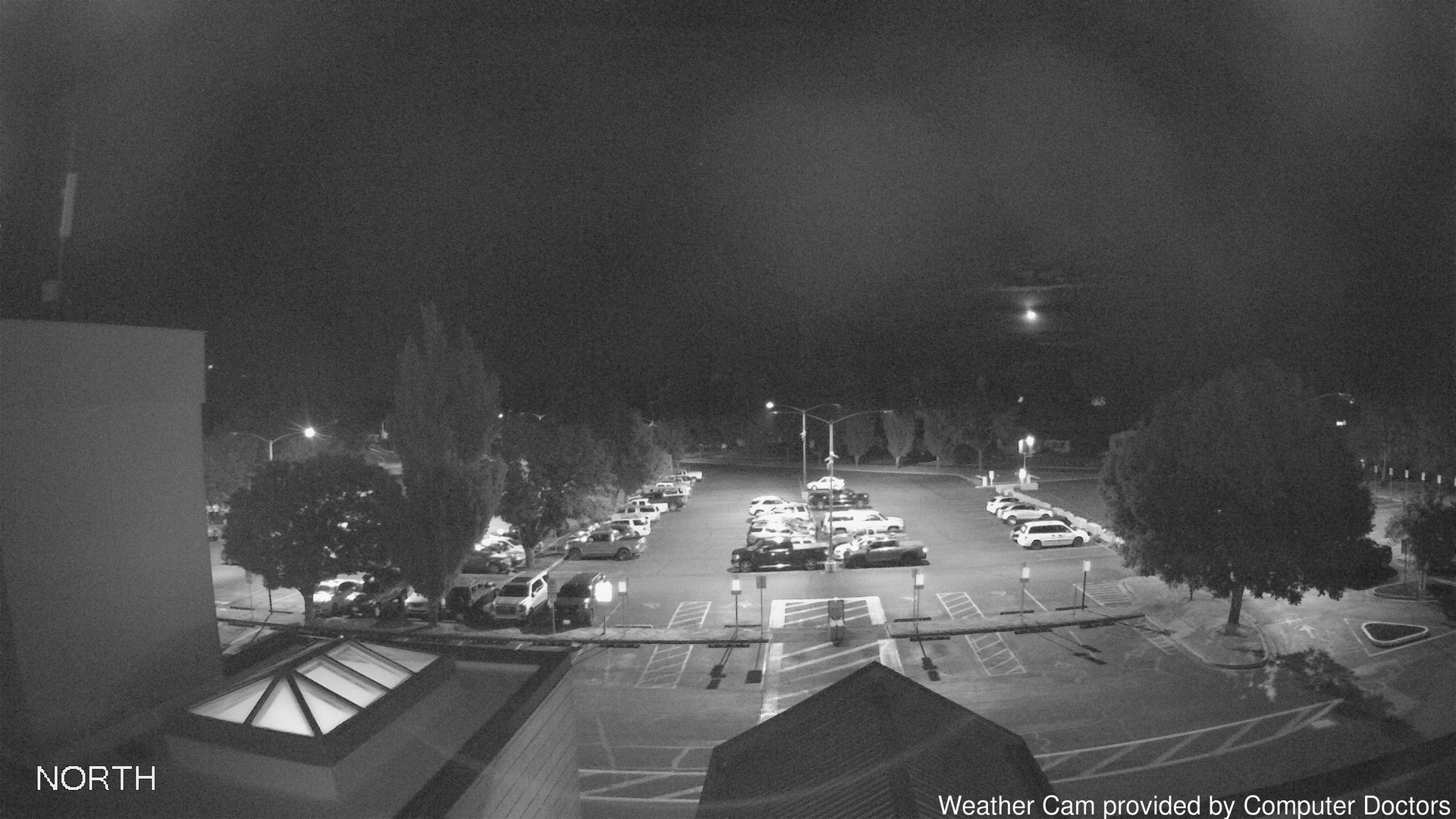 time-lapse frame, North webcam