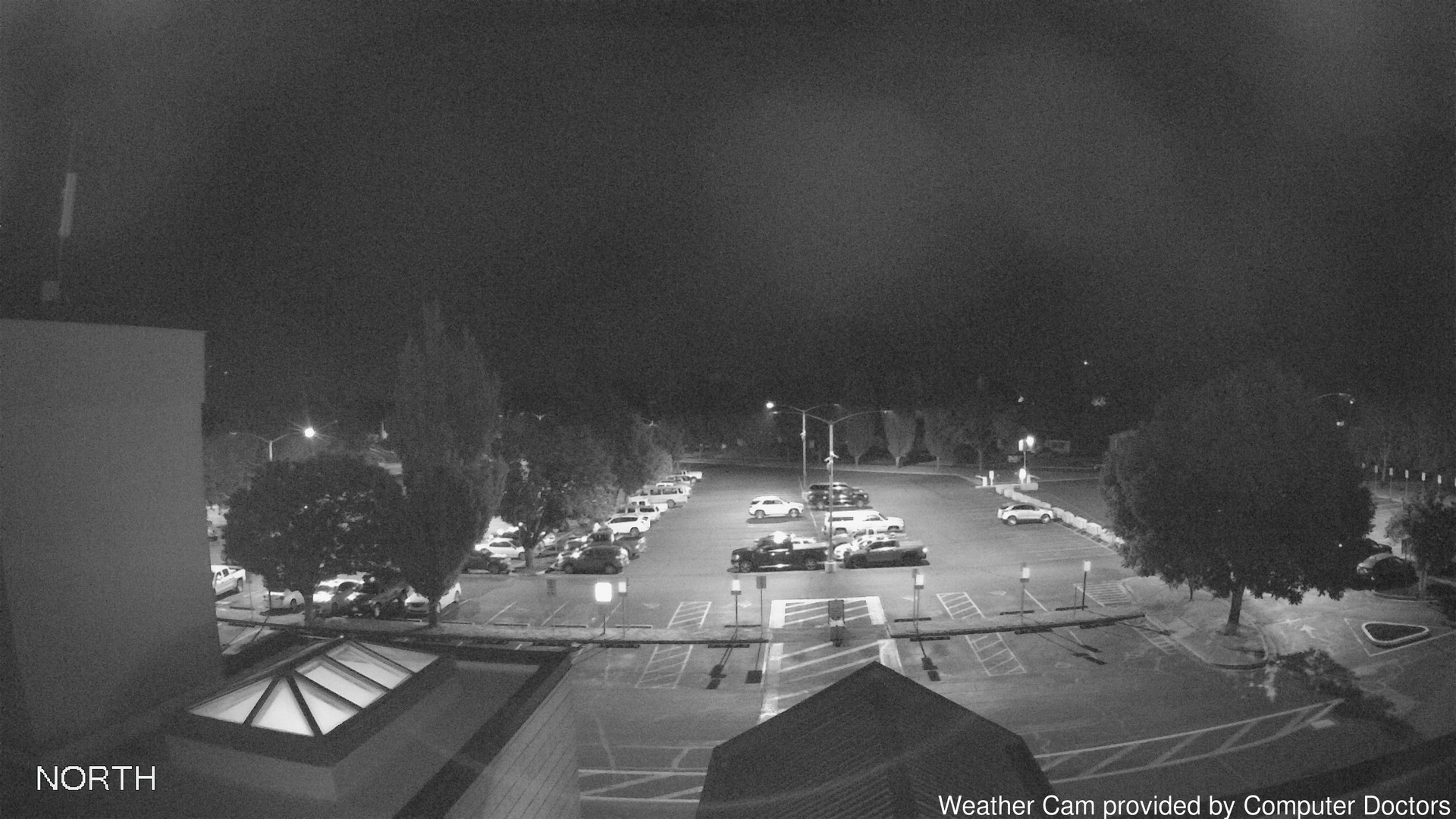 time-lapse frame, North webcam
