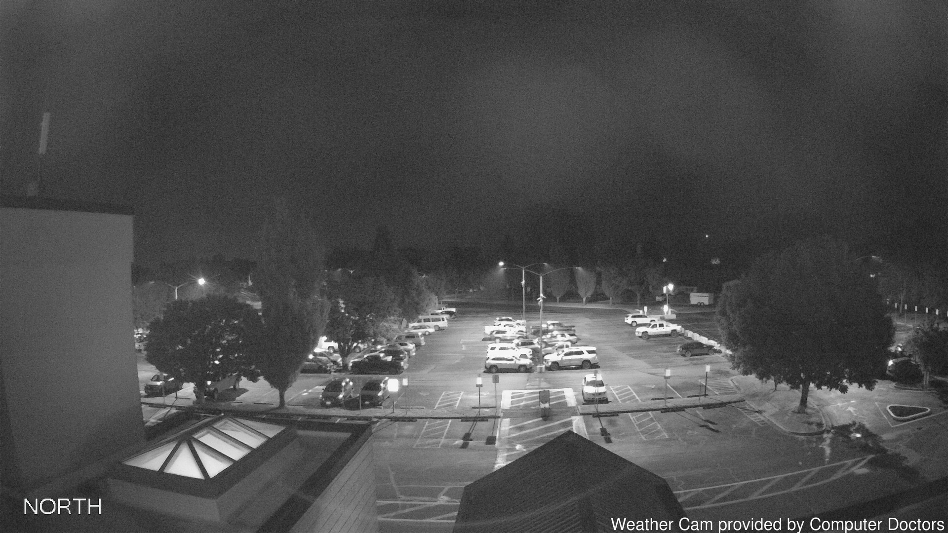 time-lapse frame, North webcam
