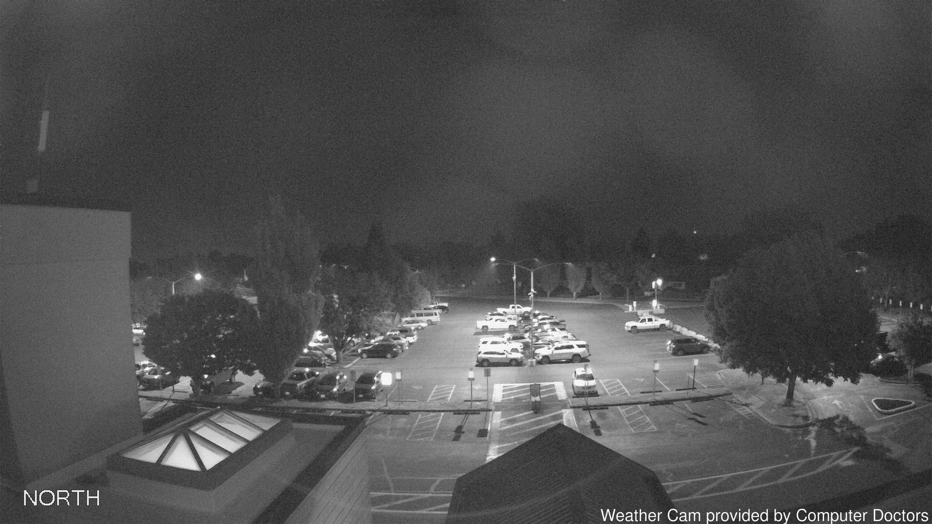 time-lapse frame, North webcam