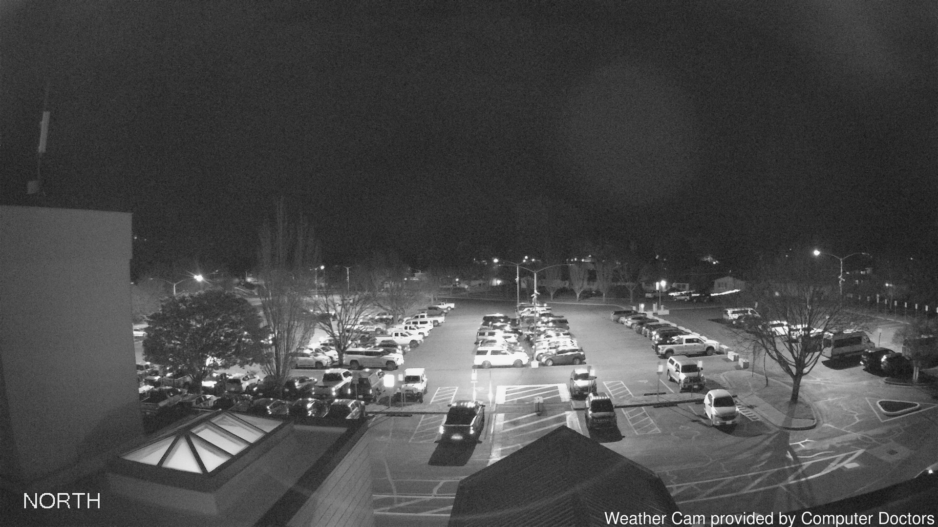 time-lapse frame, North webcam