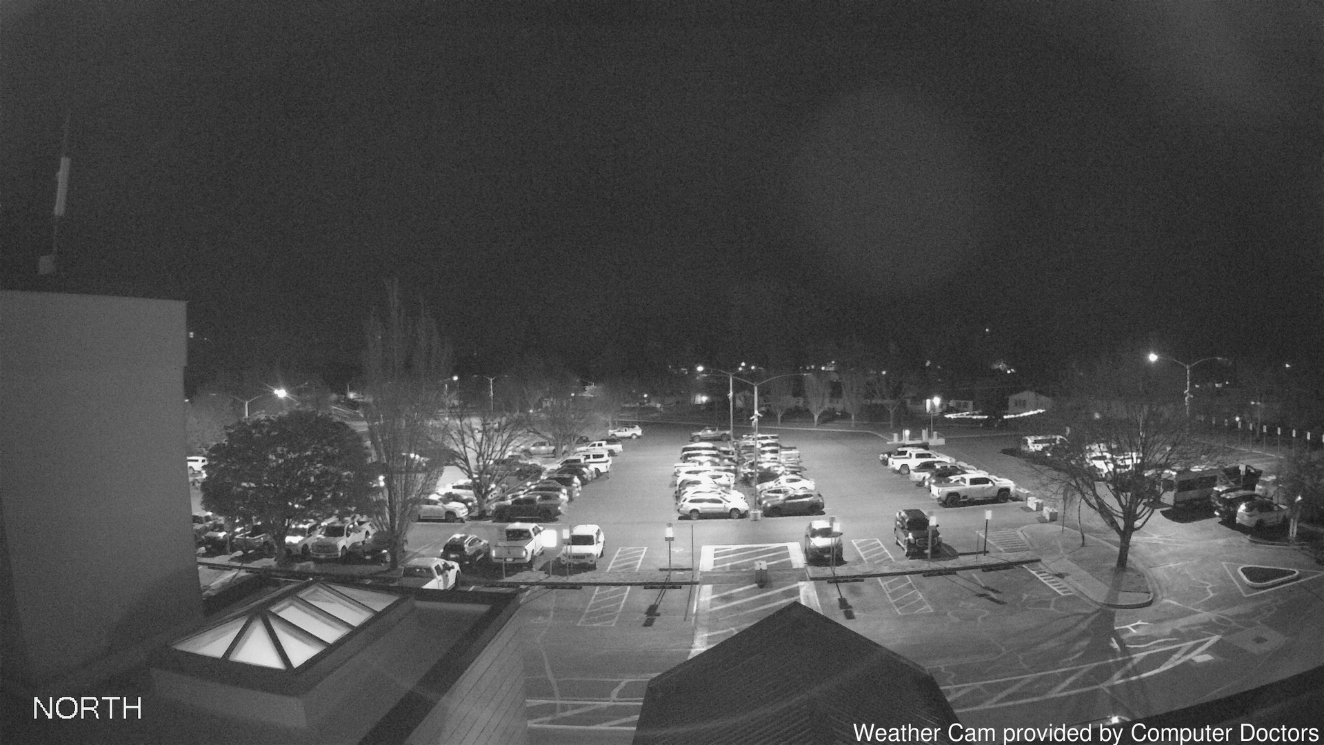 time-lapse frame, North webcam