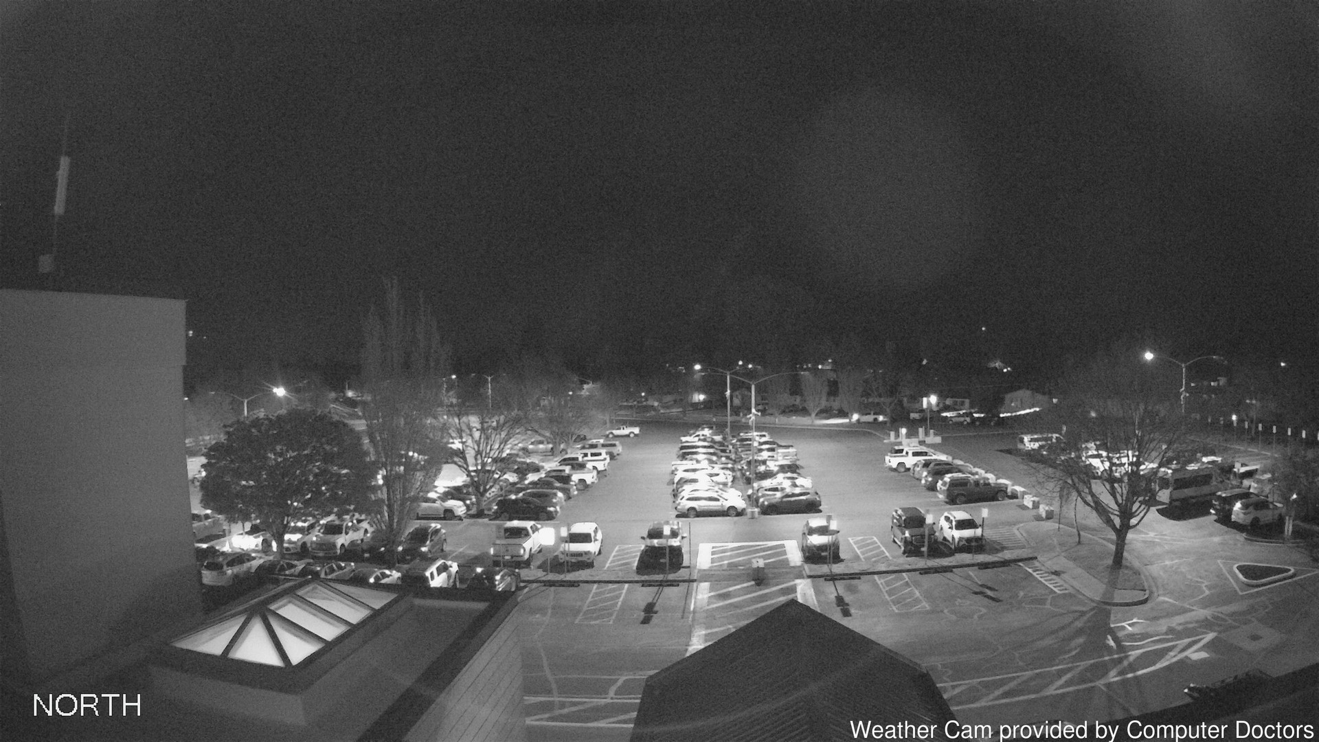 time-lapse frame, North webcam