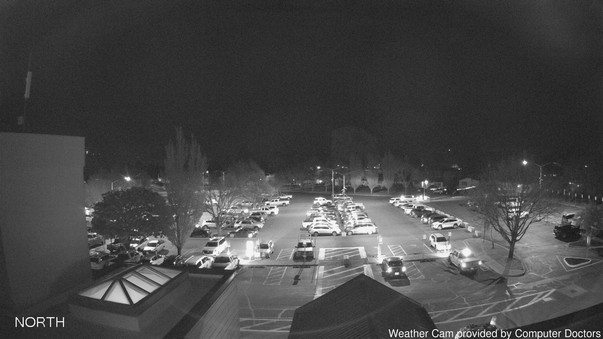 time-lapse frame, North webcam