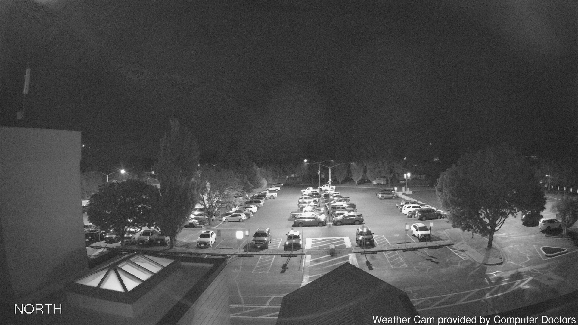 time-lapse frame, North webcam
