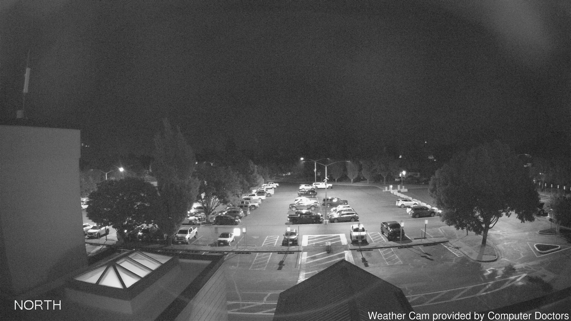 time-lapse frame, North webcam