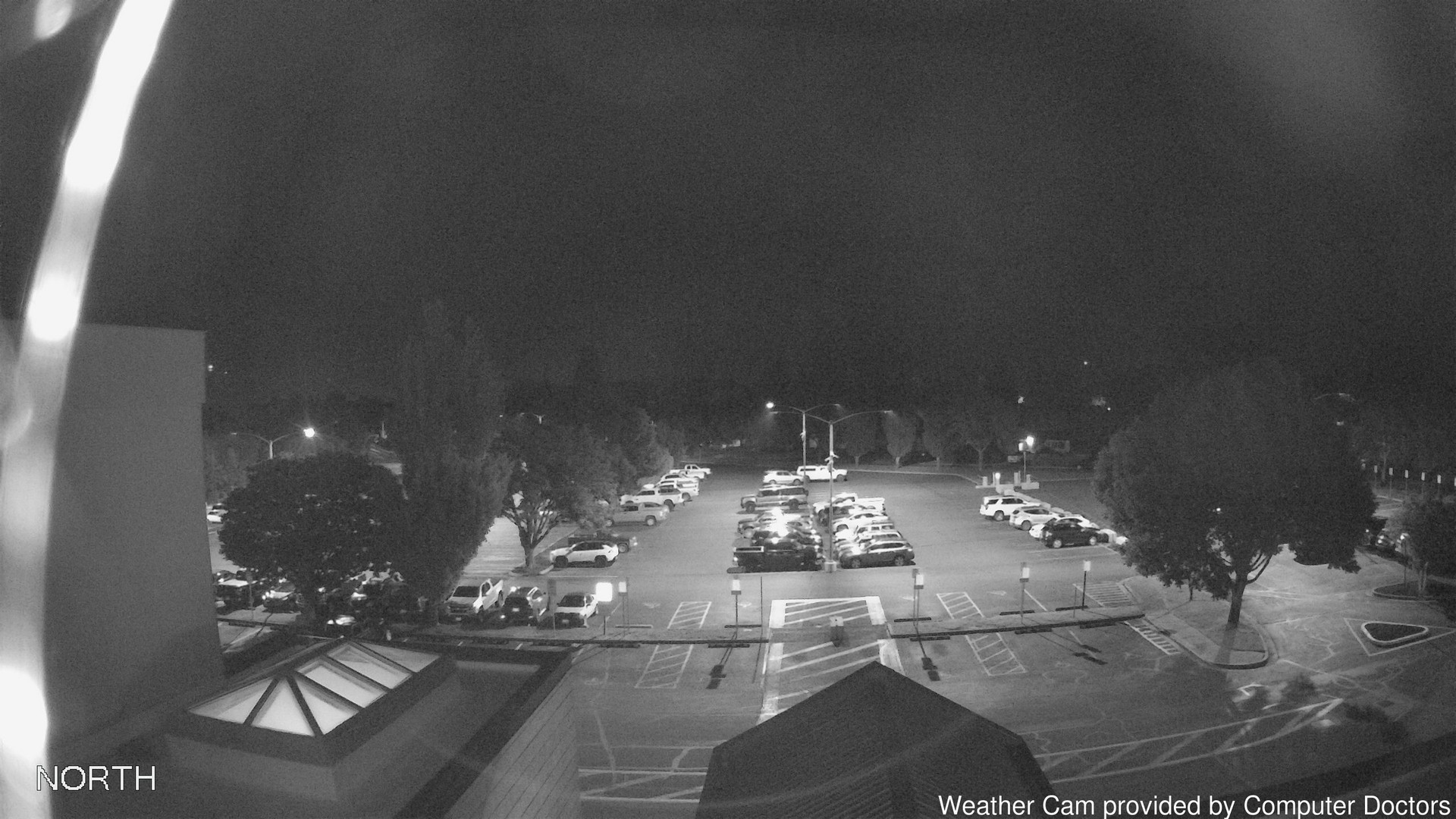 time-lapse frame, North webcam