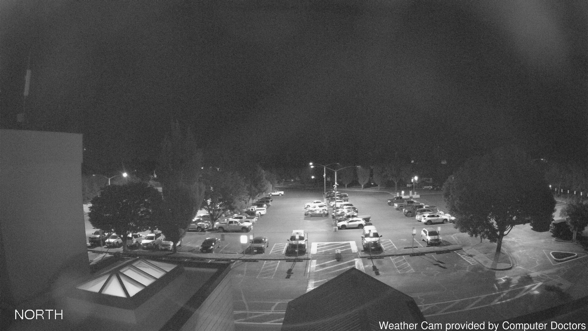 time-lapse frame, North webcam