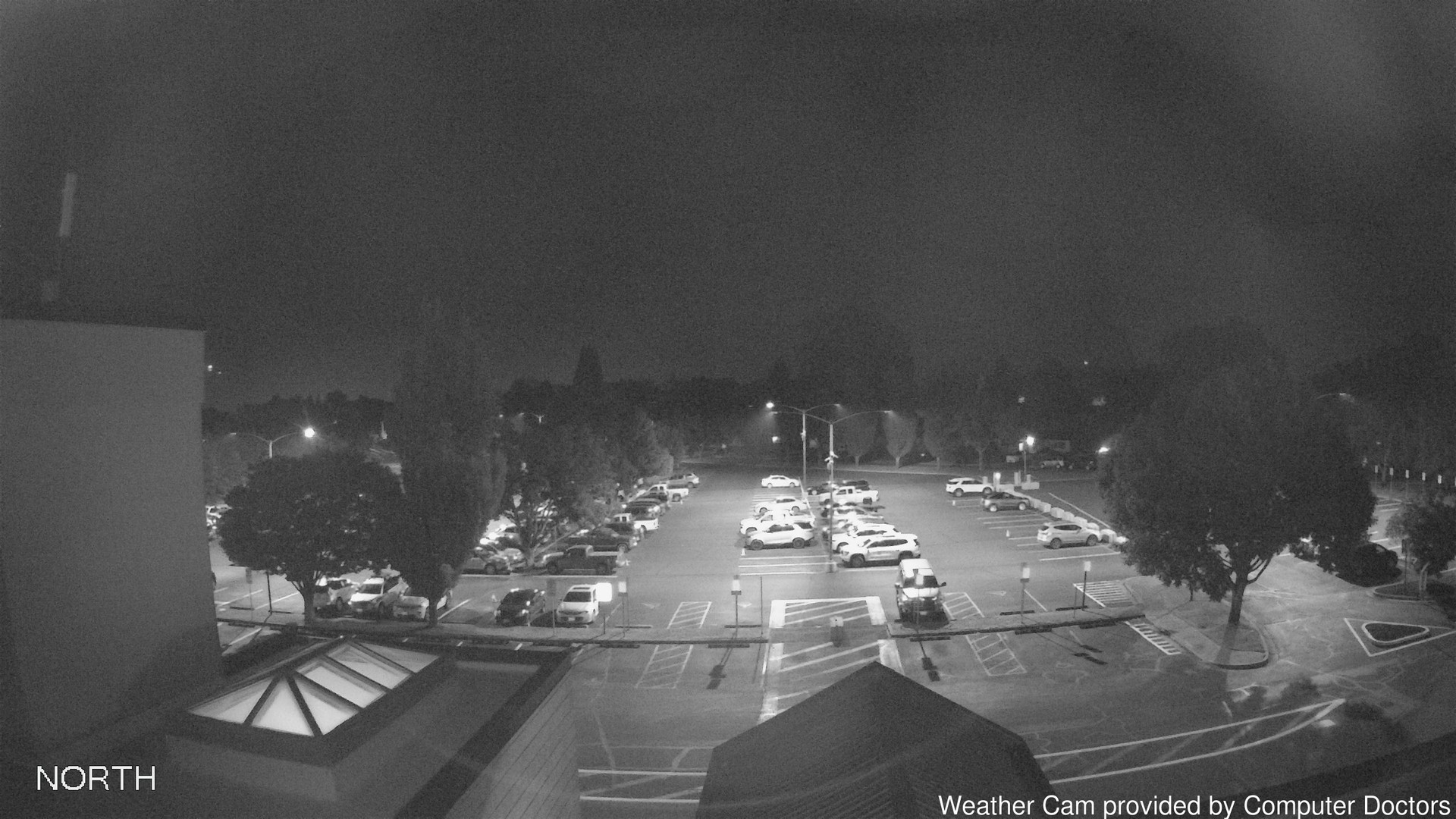 time-lapse frame, North webcam