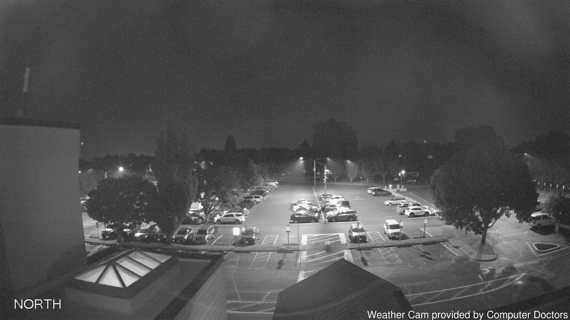 time-lapse frame, North webcam