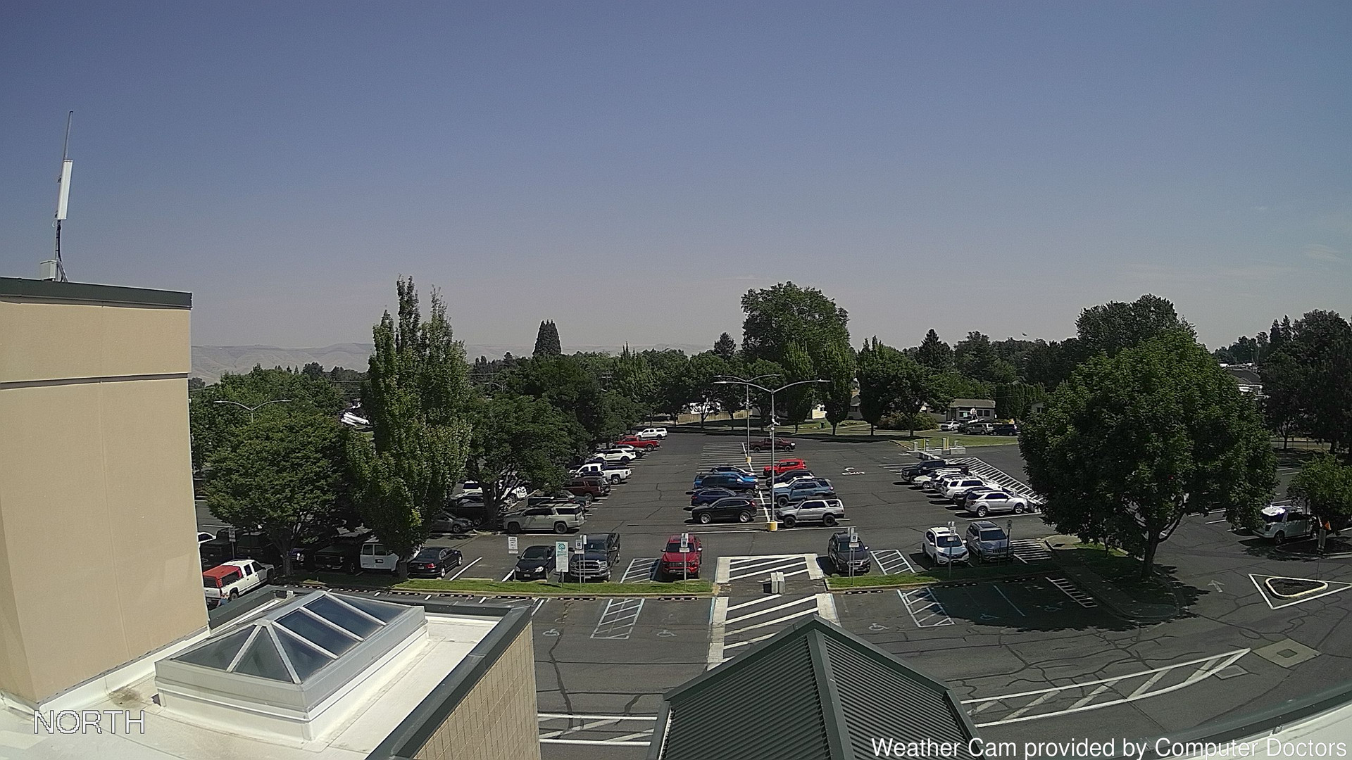 view from North on 2026-08-18
