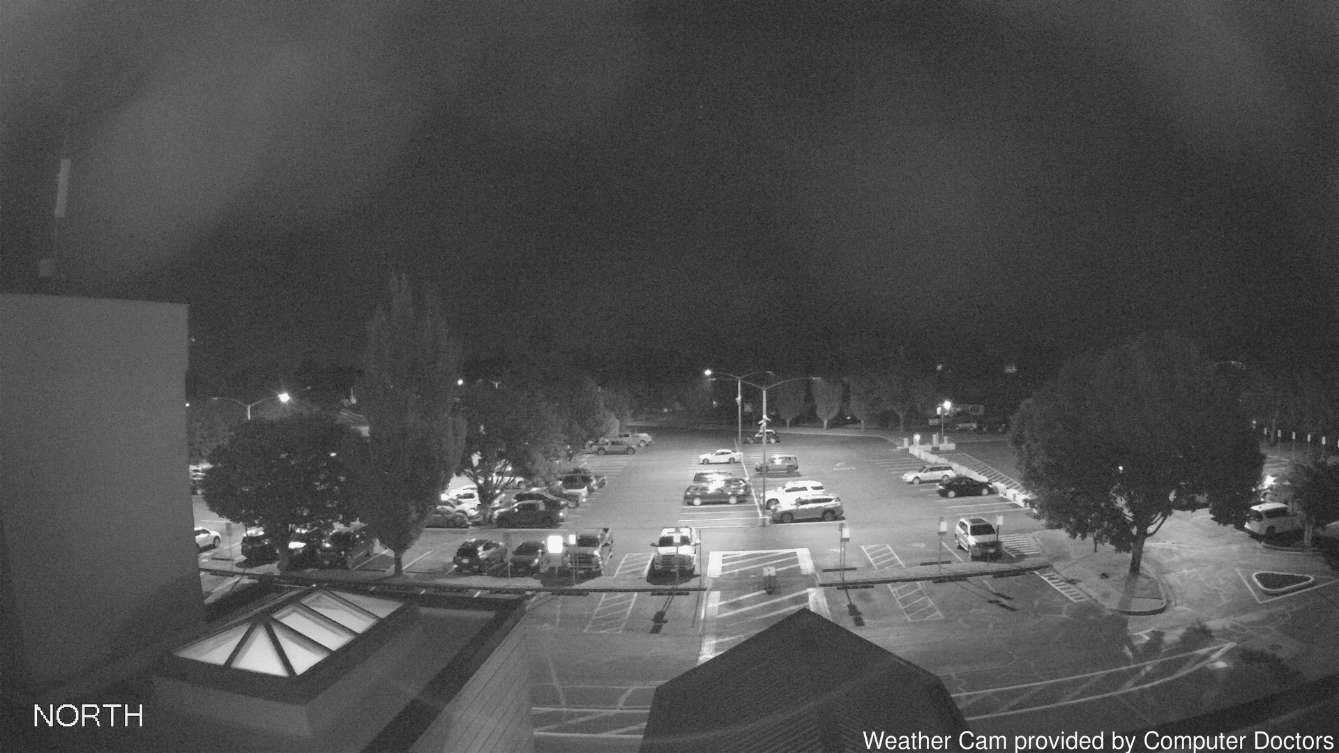time-lapse frame, North webcam