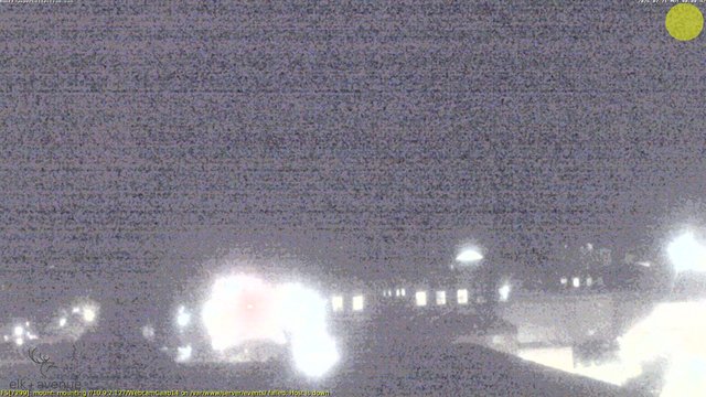 time-lapse frame, Elk + Avenue webcam