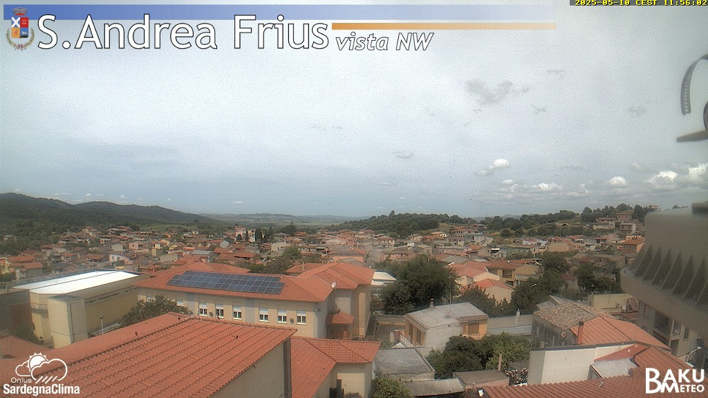 time-lapse frame, Sant'Andrea Frius webcam