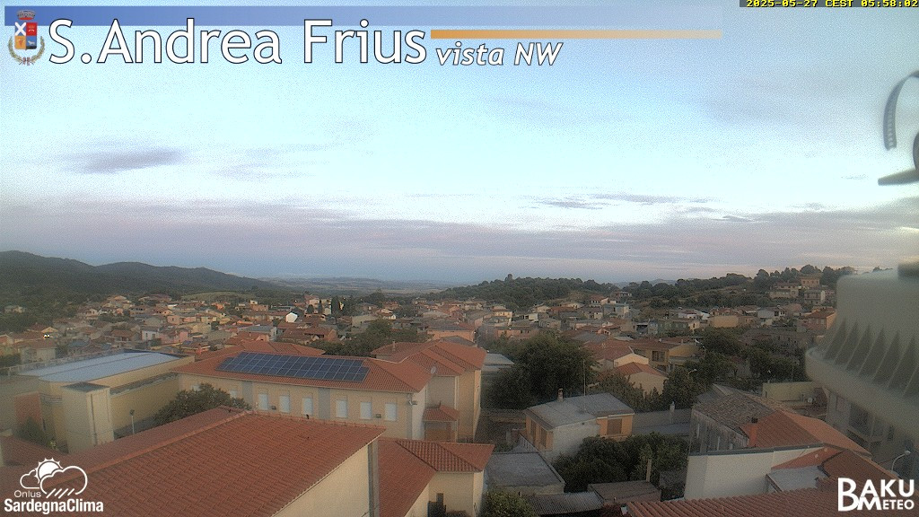 time-lapse frame, Sant'Andrea Frius webcam