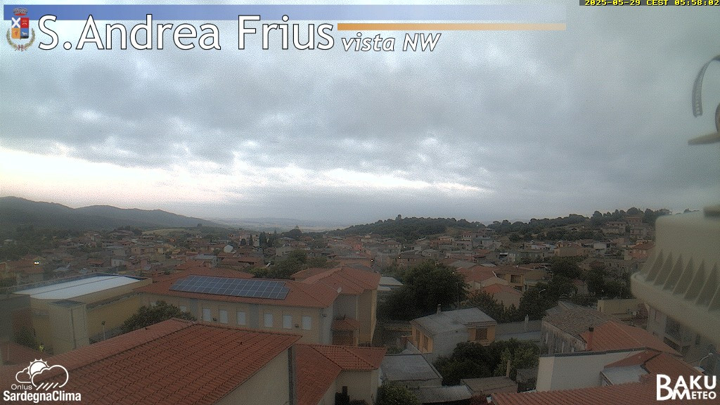 time-lapse frame, Sant'Andrea Frius webcam