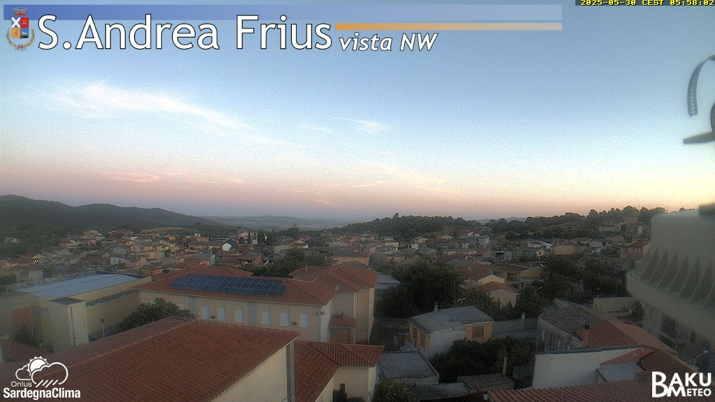 time-lapse frame, Sant'Andrea Frius webcam