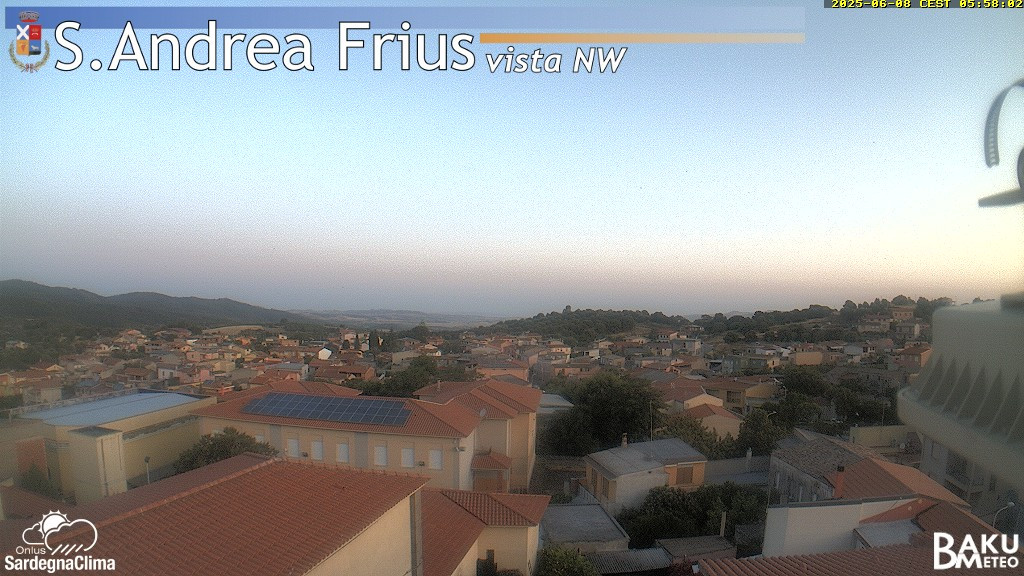 time-lapse frame, Sant'Andrea Frius webcam