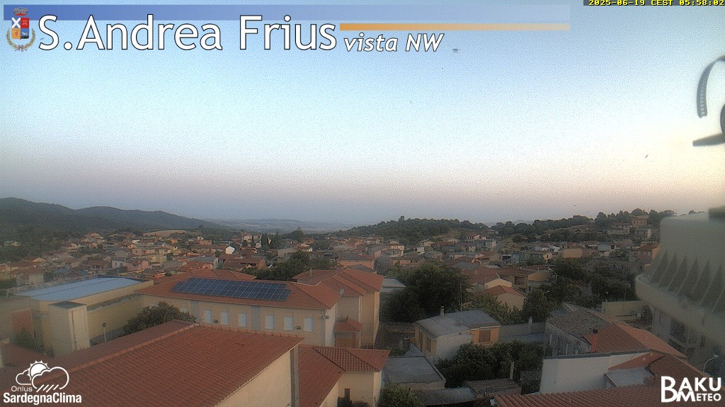 time-lapse frame, Sant'Andrea Frius webcam