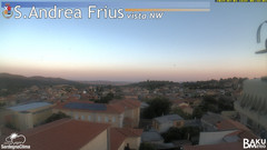 view from Sant'Andrea Frius on 2025-07-01