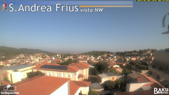 view from Sant'Andrea Frius on 2025-07-06